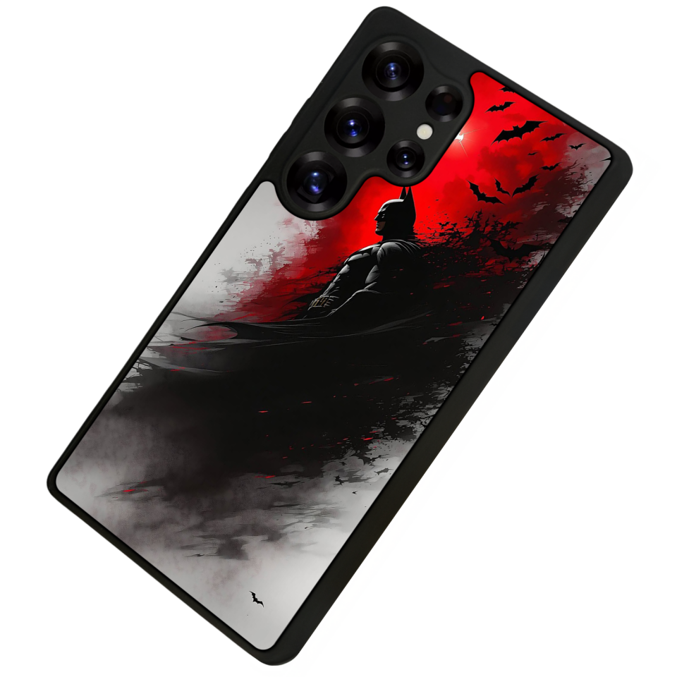Samsung Galaxy S25 Ultra Uyumlu Batman Tasarımlı Glossy Premium Kılıf
