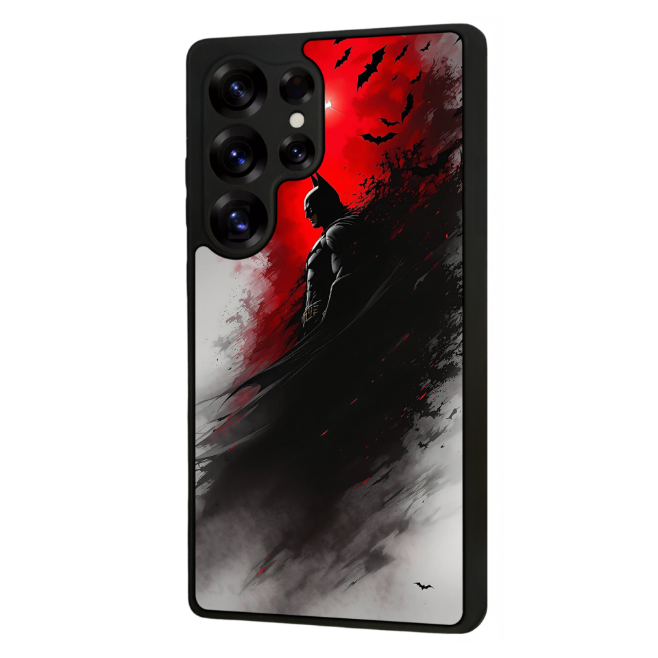 Samsung Galaxy S25 Ultra Uyumlu Batman Tasarımlı Glossy Premium Kılıf