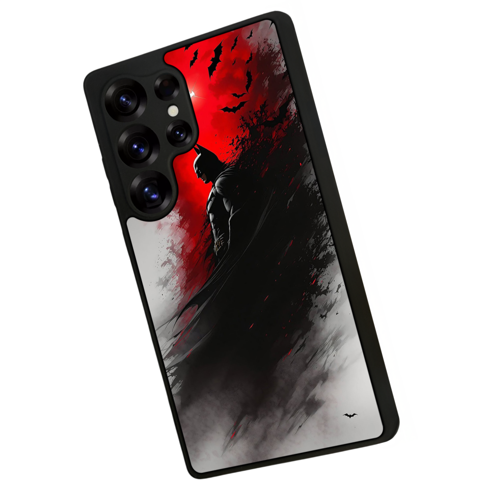 Samsung Galaxy S25 Ultra Uyumlu Batman Tasarımlı Glossy Premium Kılıf