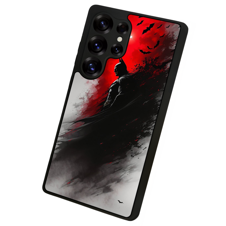 Samsung Galaxy S25 Ultra Uyumlu Batman Tasarımlı Glossy Premium Kılıf
