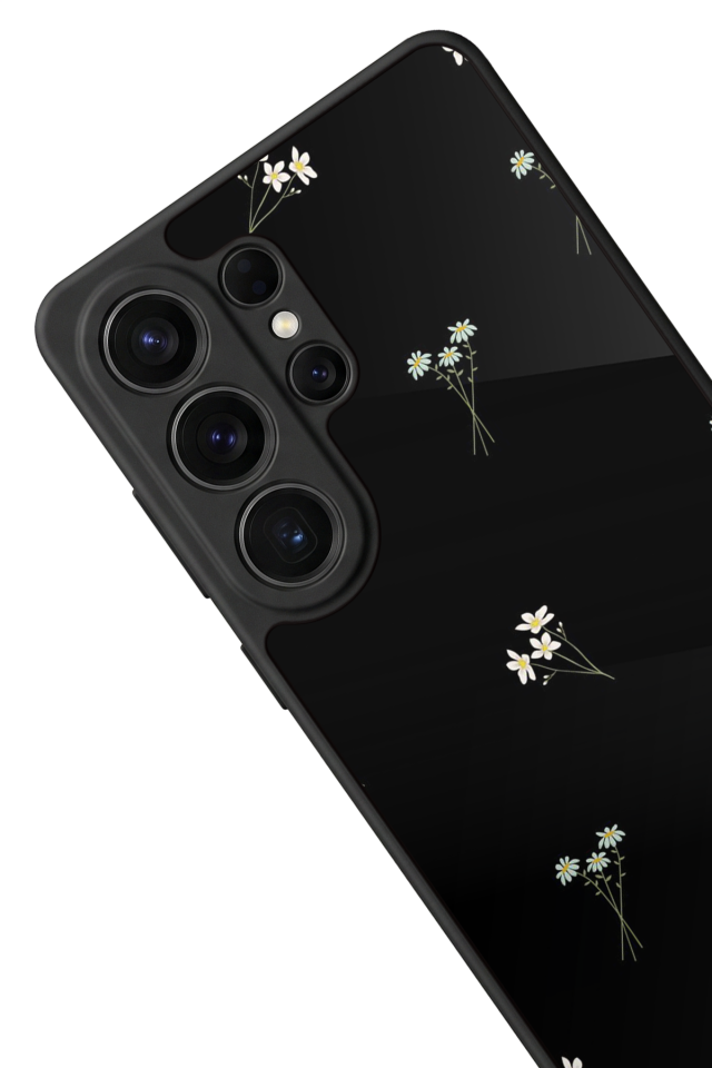 Samsung Galaxy S26 Ultra Uyumlu Cicek Tasarımlı Glossy Premium Kılıf