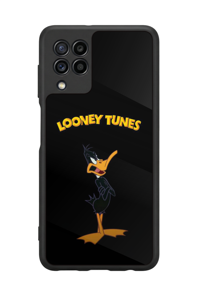 Samsung Galaxy M22 Uyumlu Daffy duck Tasarımlı Glossy Premium Kılıf
