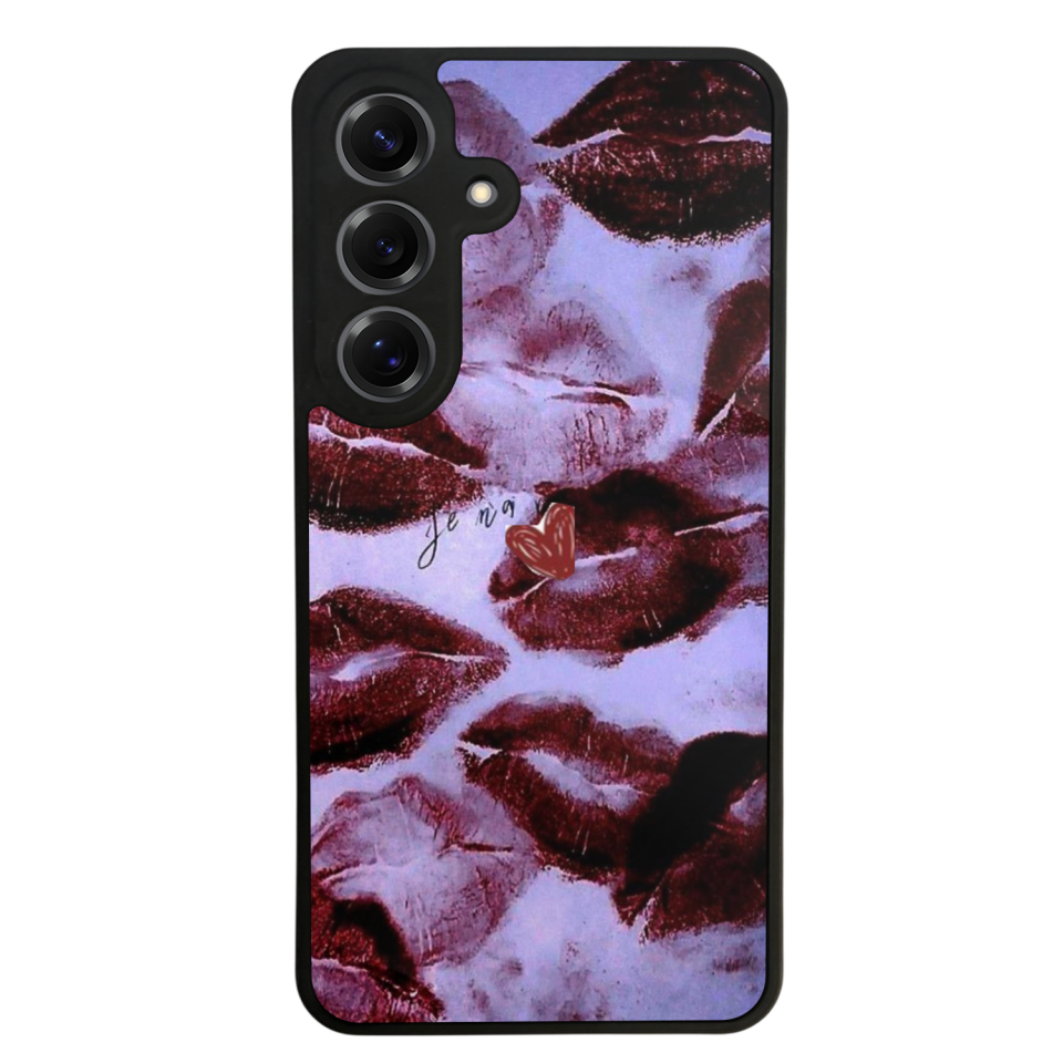 Samsung Galaxy S25 Uyumlu Dudak Tasarımlı Glossy Premium Kılıf