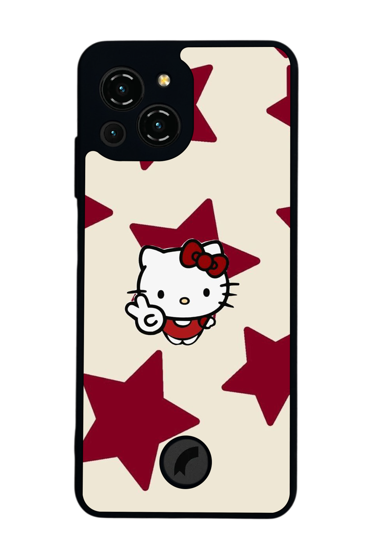 Reeder S23 Pro Max Uyumlu HelloKitty Tasarımlı Glossy Premium Kılıf