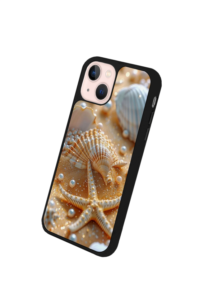 iPhone 15 Plus Uyumlu  İnci Tasarımlı Glossy Premium Kılıf