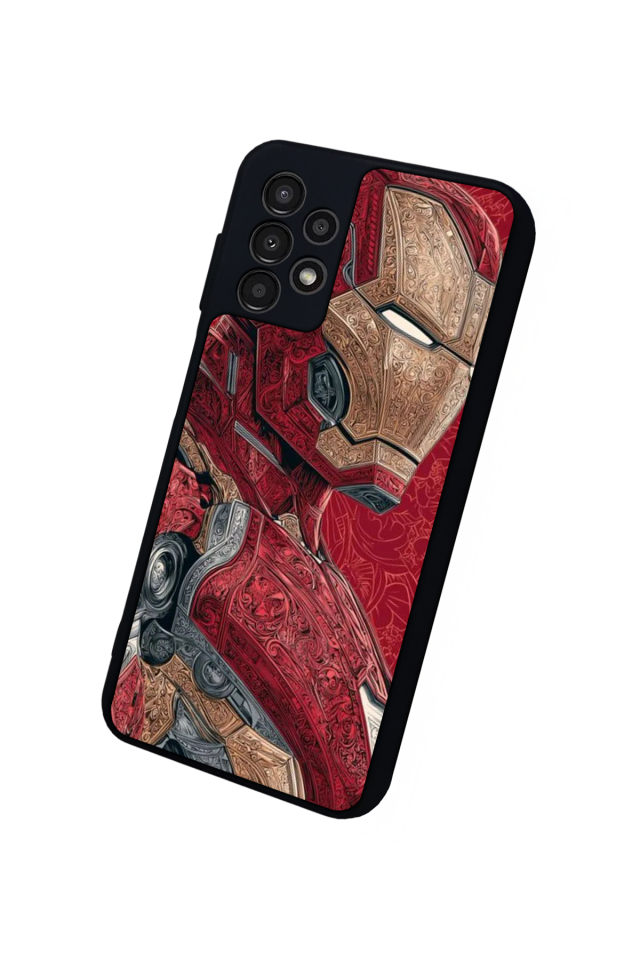 Samsung Galaxy A23 Uyumlu Iron Man ( Demir Adam ) Tasarımlı Glossy Premium Kılıf