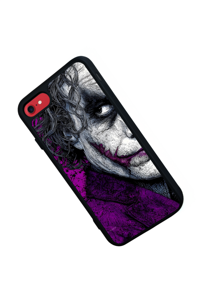 iPhone 8 Uyumlu Joker Tasarımlı Glossy Premium Kılıf
