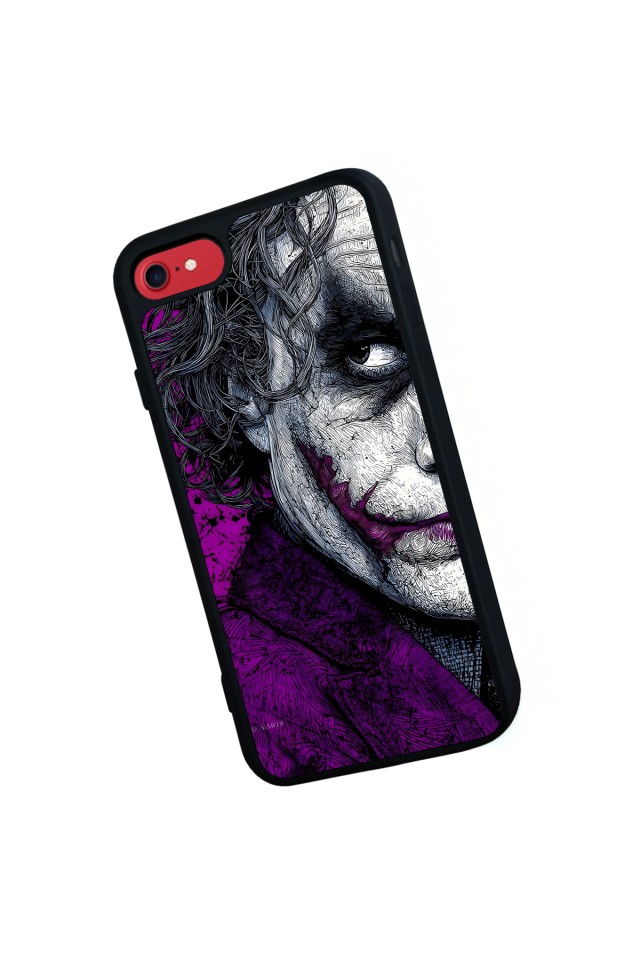 iPhone 8 Uyumlu Joker Tasarımlı Glossy Premium Kılıf