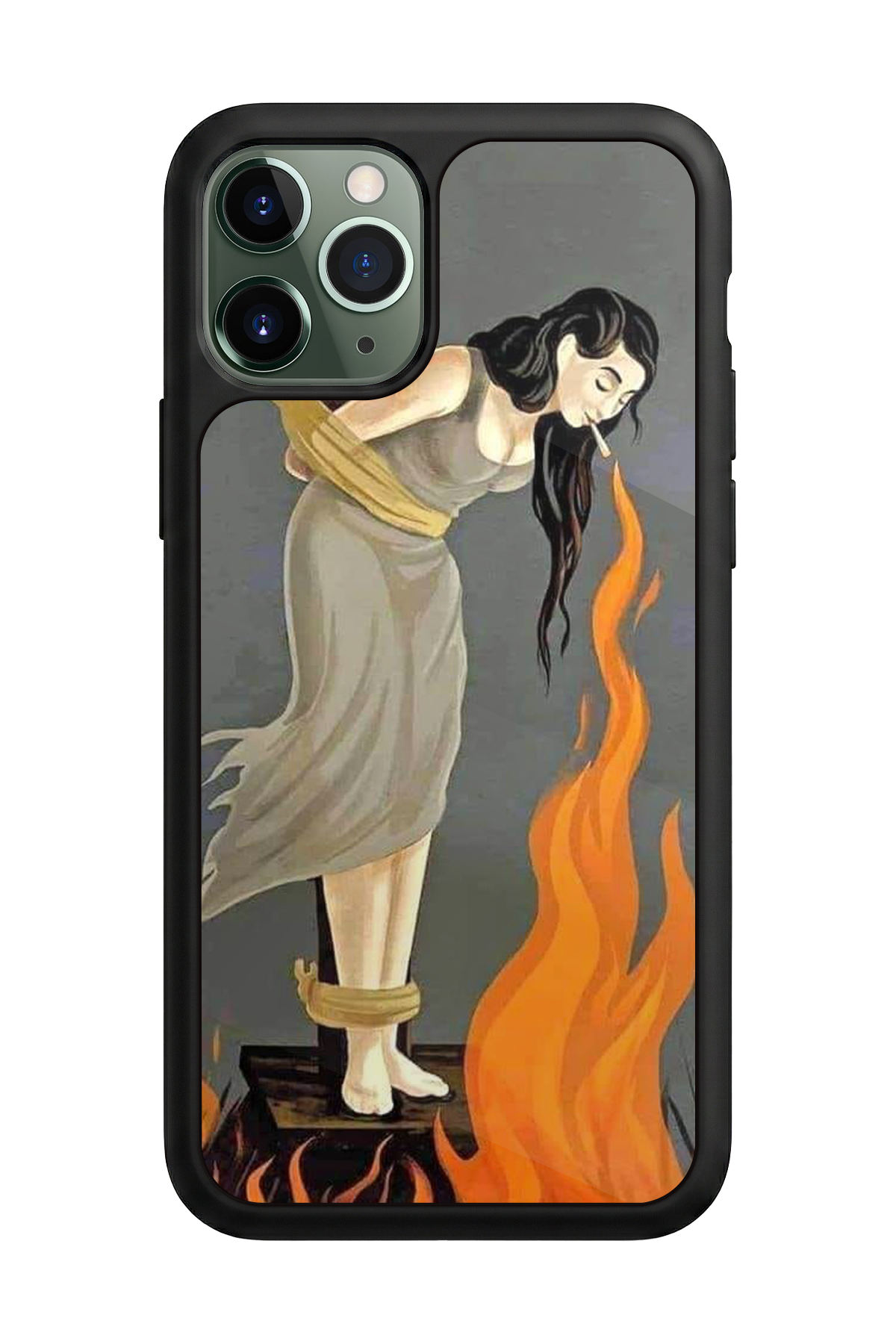 iPhone 11 Pro Max Uyumlu Kalp Love Tasarımlı Glossy Premium Kılıf