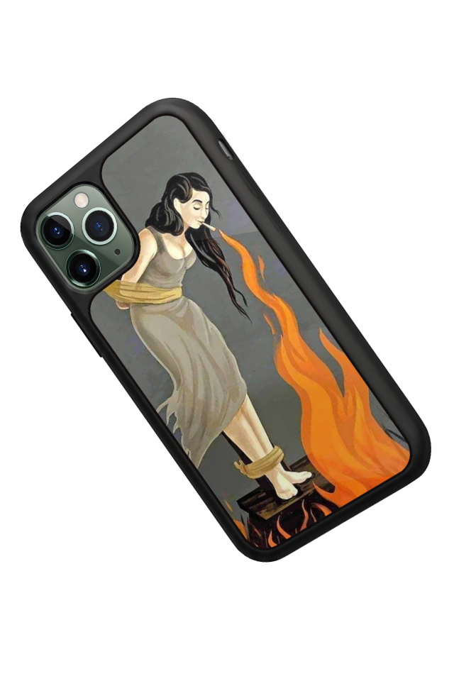 iPhone 11 Pro Max Uyumlu Kalp Love Tasarımlı Glossy Premium Kılıf