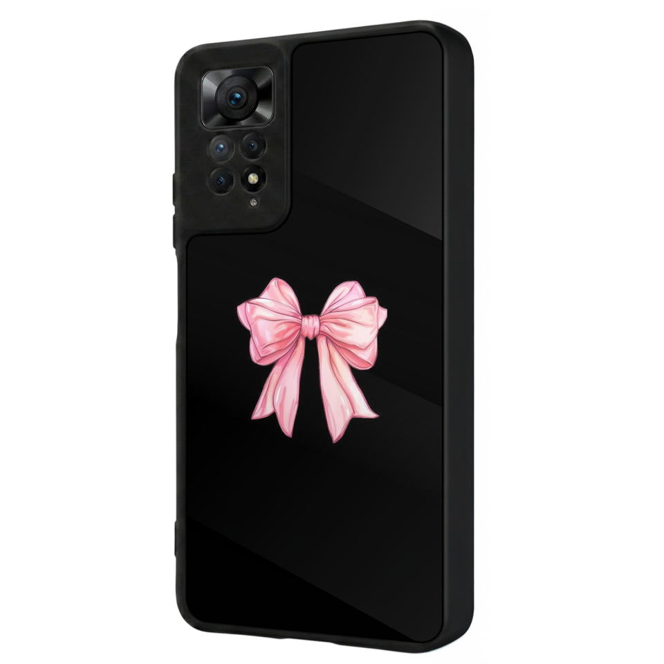 Xiaomi Redmi Note 12 Pro Uyumlu Kurdele Tasarımlı Glossy Premium Kılıf