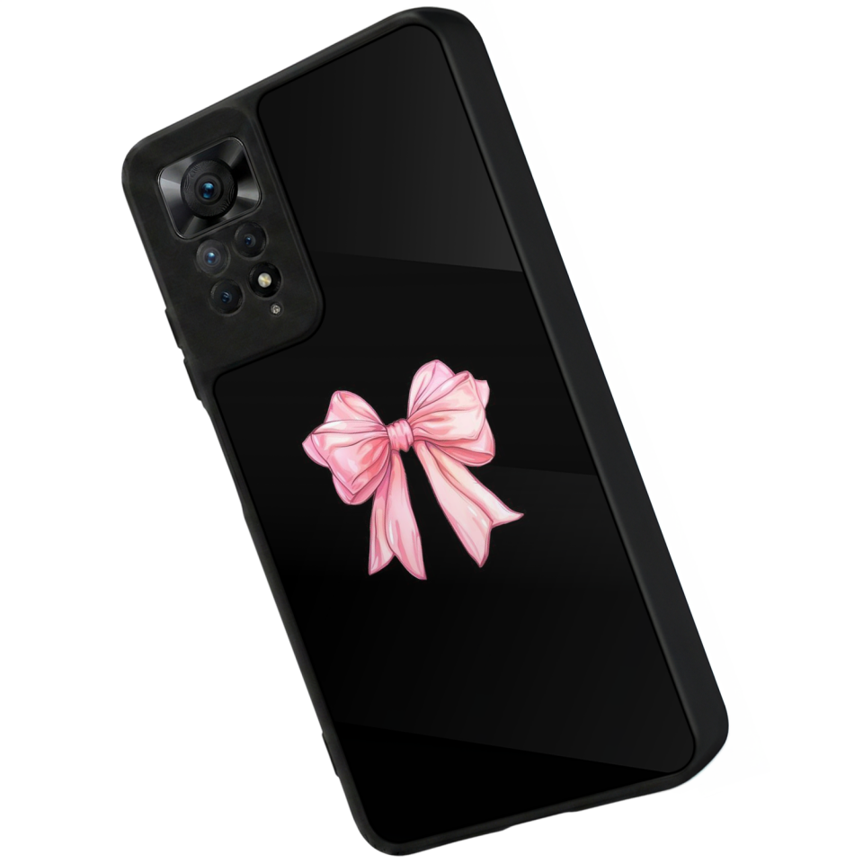 Xiaomi Redmi Note 12 Pro Uyumlu Kurdele Tasarımlı Glossy Premium Kılıf