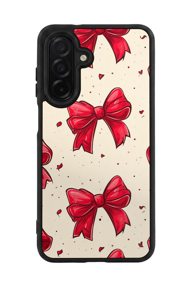 Samsung Galaxy A26 Uyumlu Kurdele Tasarımlı Glossy Premium Kılıf