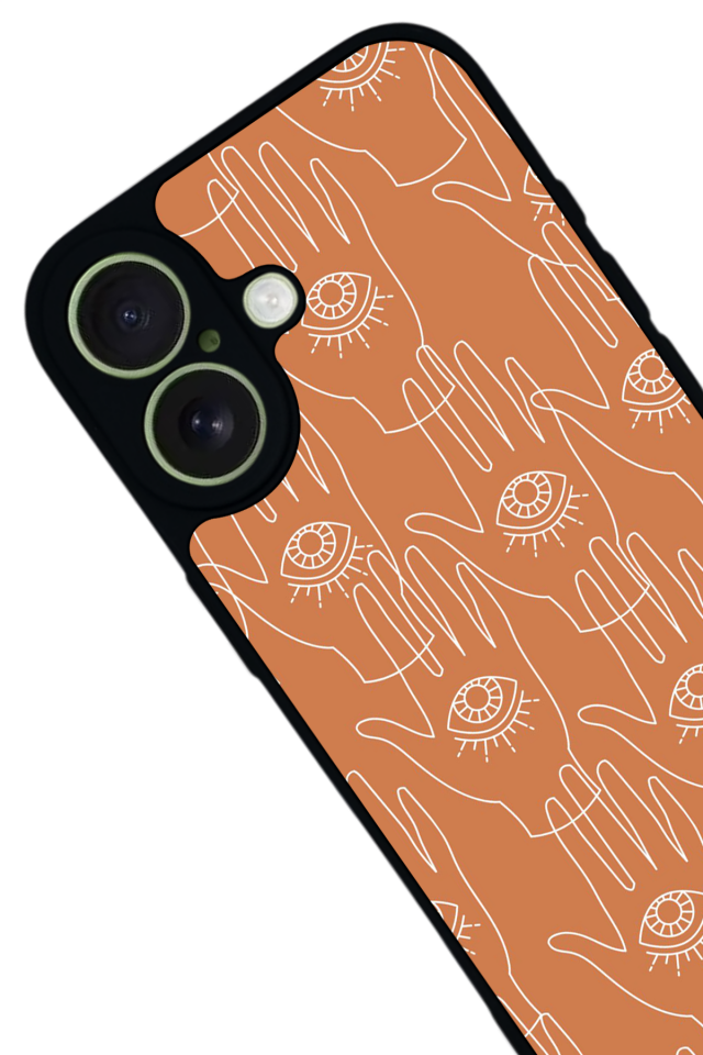 iPhone 17 Uyumlu Line Art Tasarımlı Glossy Premium Kılıf