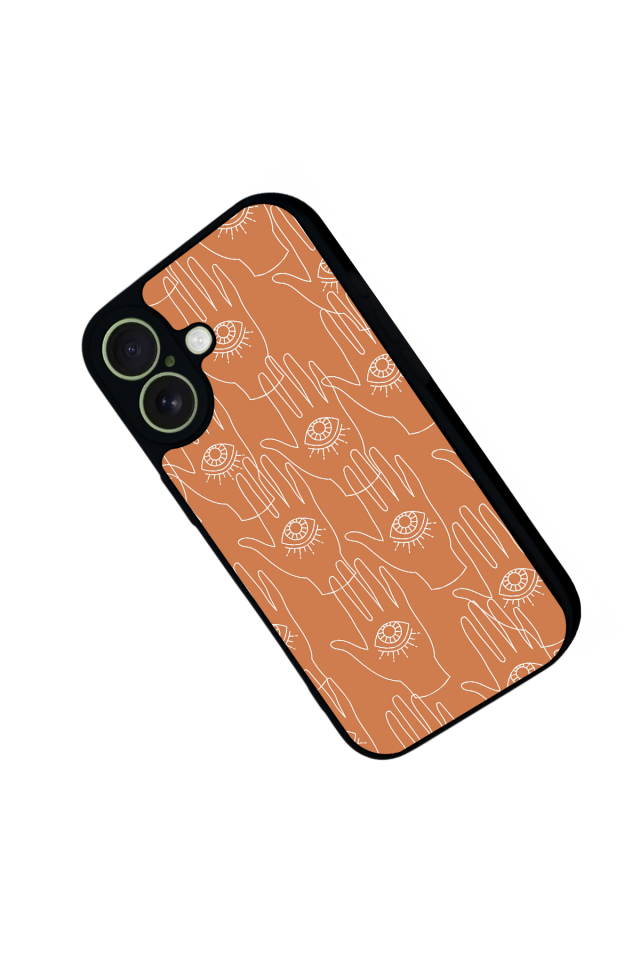 iPhone 17 Uyumlu Line Art Tasarımlı Glossy Premium Kılıf
