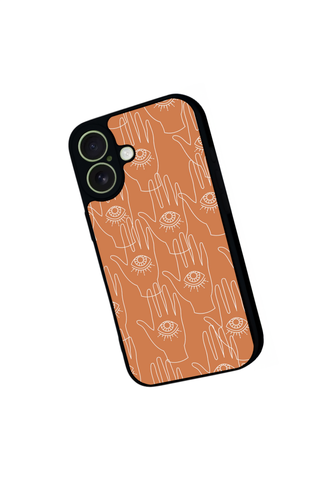 iPhone 17 Uyumlu Line Art Tasarımlı Glossy Premium Kılıf