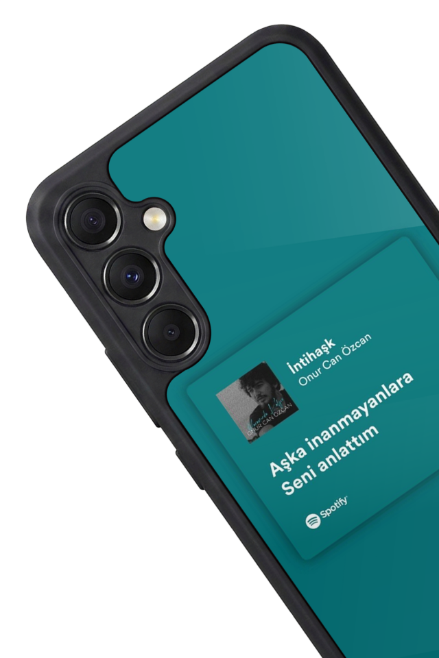 Samsung Galaxy M34 Uyumlu Sarki Sozleri Tasarımlı Glossy Premium Kılıf