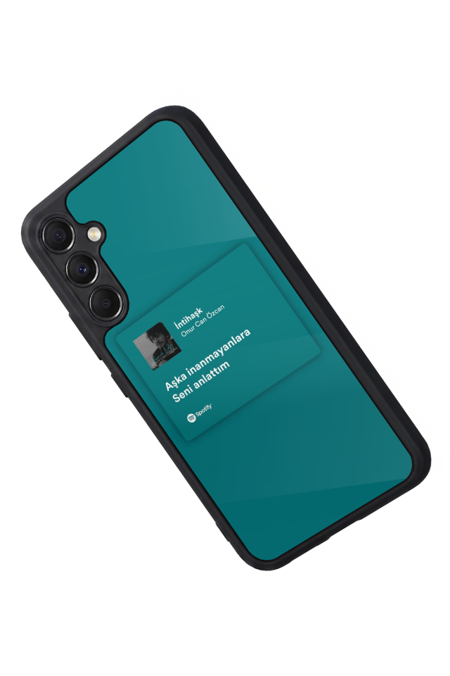 Samsung Galaxy M34 Uyumlu Sarki Sozleri Tasarımlı Glossy Premium Kılıf
