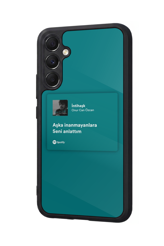 Samsung Galaxy M34 Uyumlu Sarki Sozleri Tasarımlı Glossy Premium Kılıf