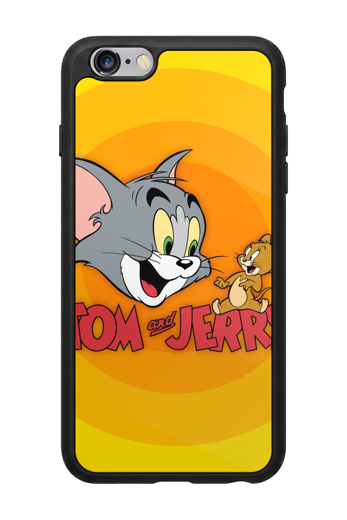 iPhone 6s Plus Uyumlu Tom And Jerry Tasarımlı Glossy Premium Kılıf