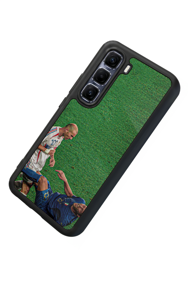 Infinix Hot 60 Pro Plus Uyumlu Zidane Tasarımlı Glossy Premium Kılıf