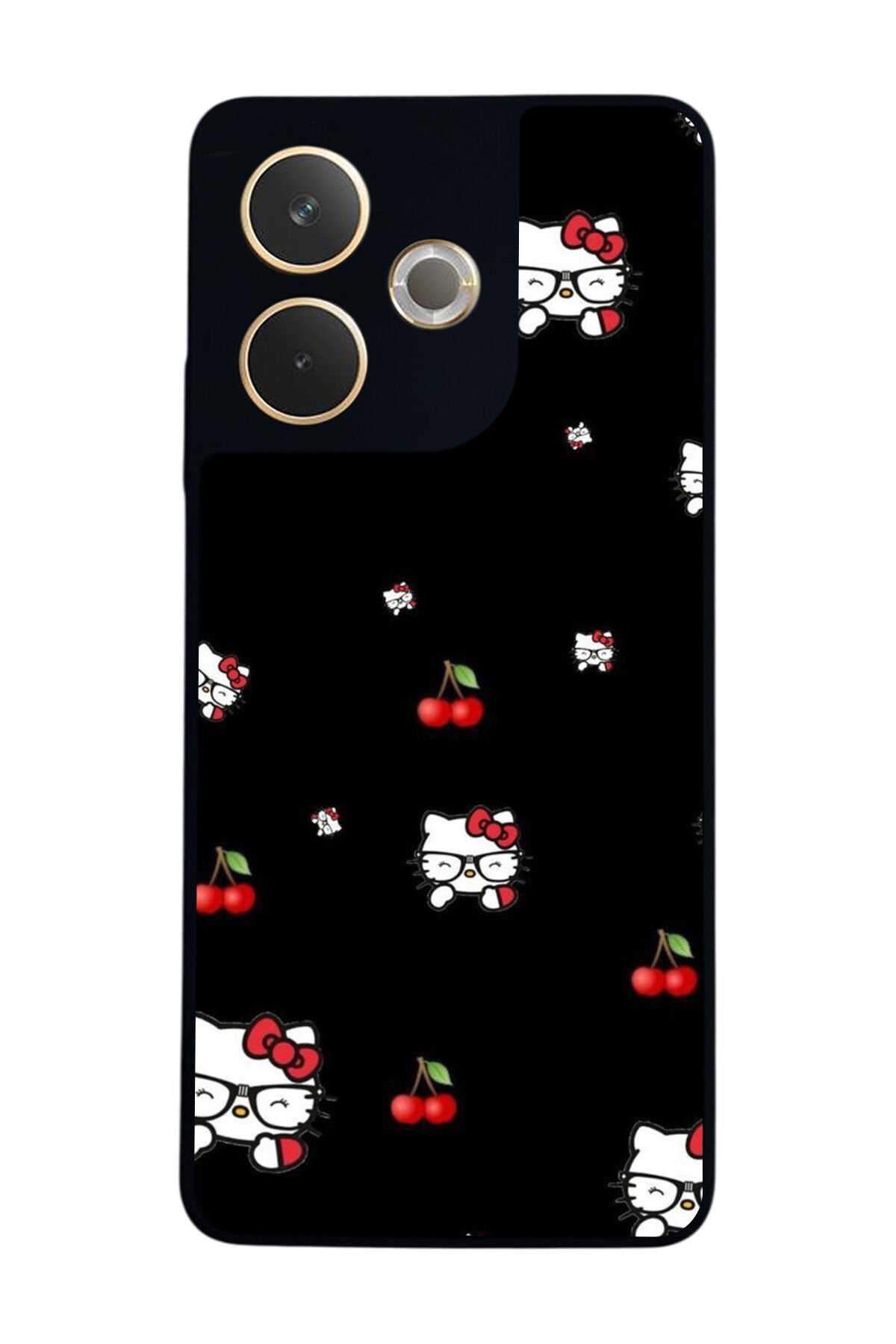 Oppo A5 Pro Uyumlu HelloKitty Tasarımlı Glossy Premium Kılıf