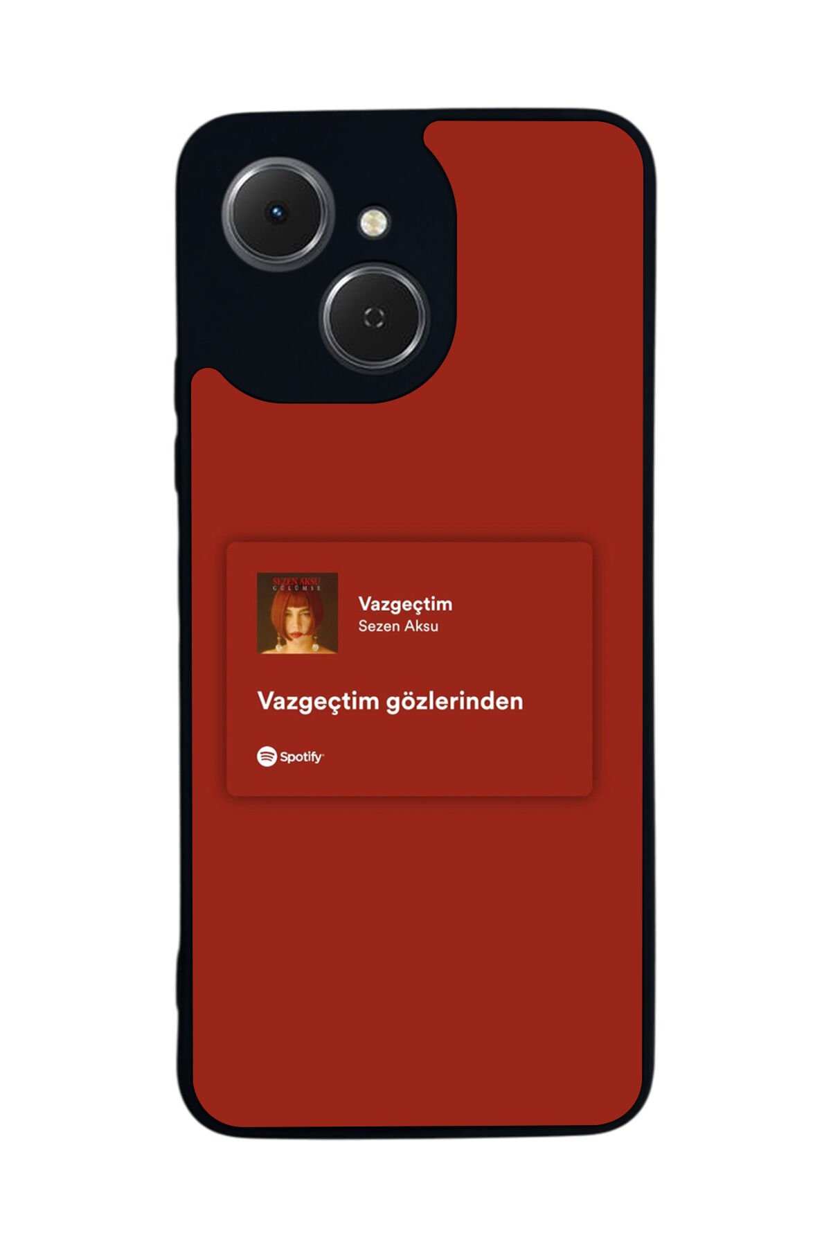 Tecno Spark 40C Uyumlu Sarki Sozleri Tasarımlı Glossy Premium Kılıf