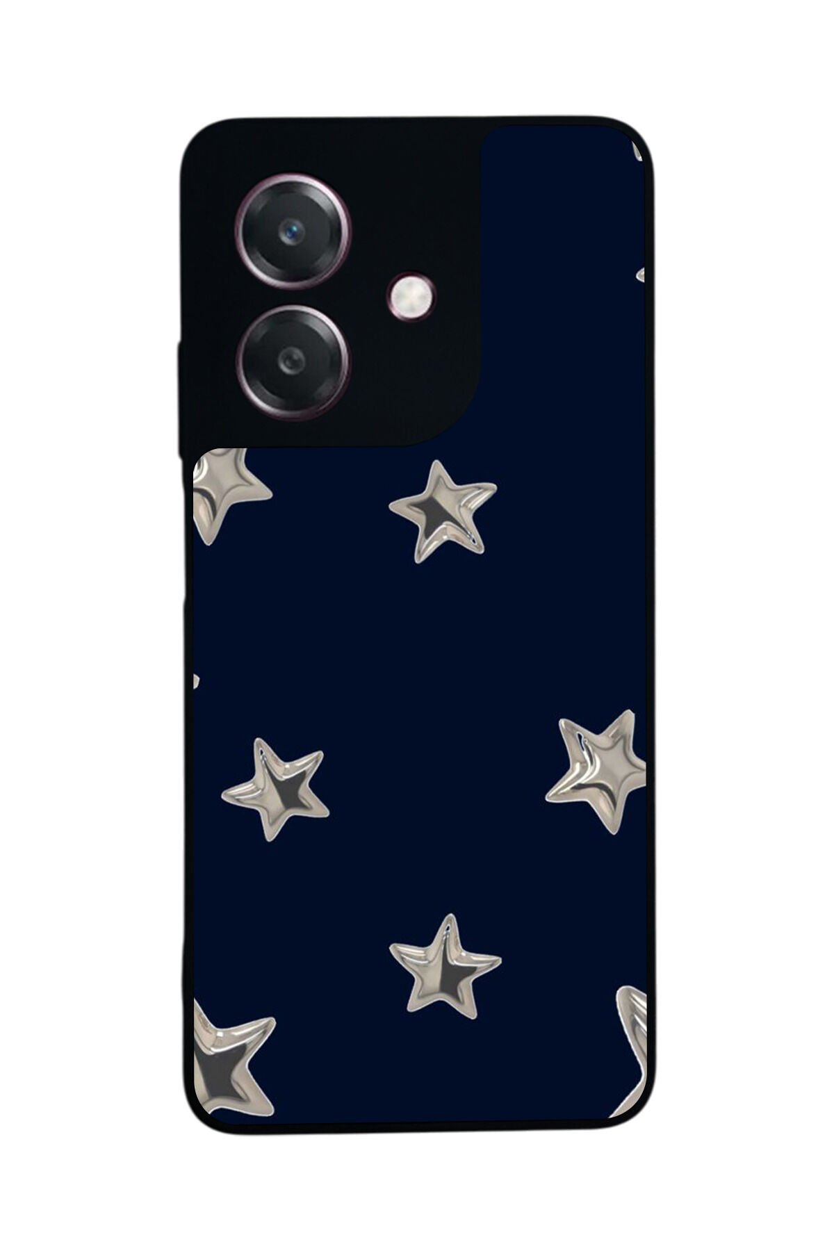 Oppo A3 5G Uyumlu Retro Yildizlar Tasarımlı Glossy Premium Kılıf