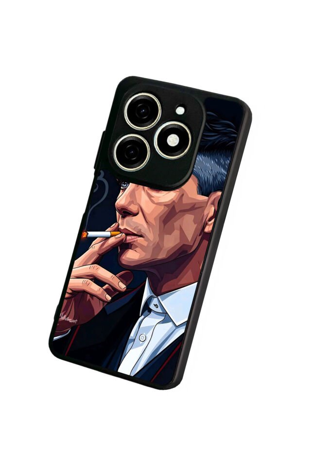 Tecno Spark 20/20C Uyumlu Peaky Blinders Tasarımlı Glossy Premium Kılıf