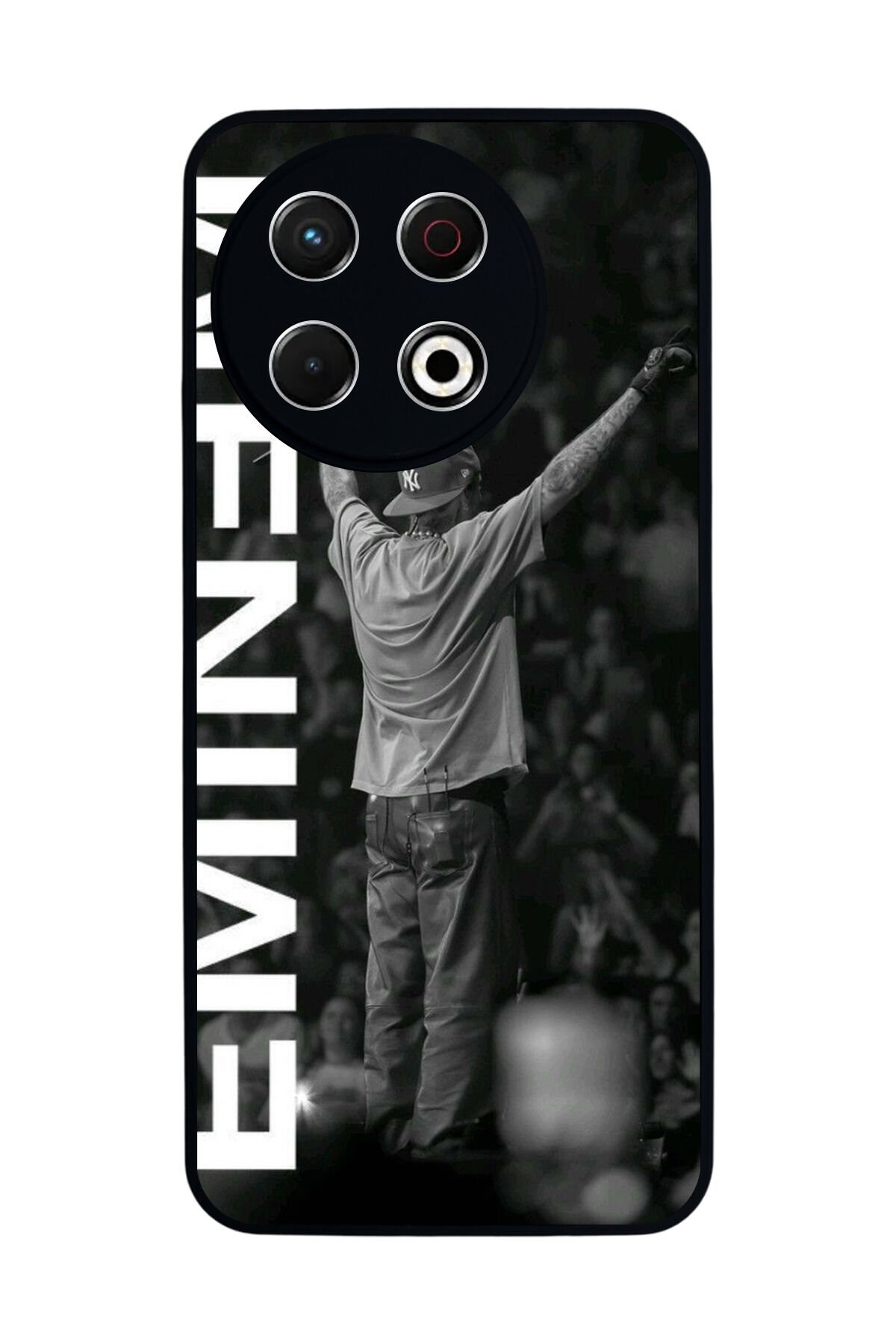 Tecno Spark 30 Pro Uyumlu Eminem Tasarımlı Glossy Premium Kılıf