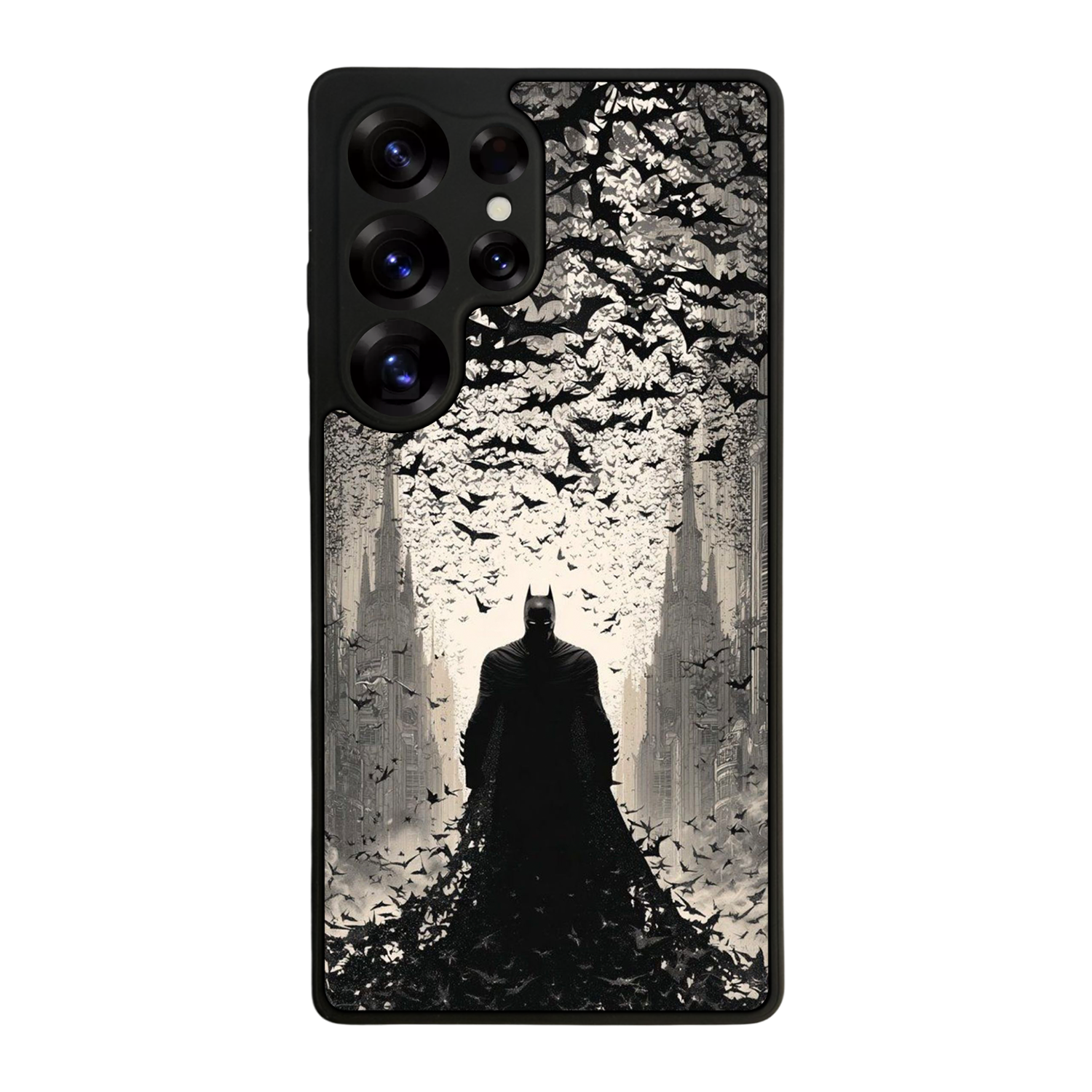 Samsung Galaxy S25 Ultra Uyumlu Batman Tasarımlı Glossy Premium Kılıf