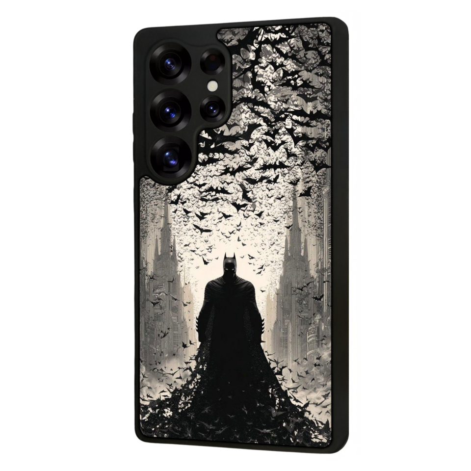 Samsung Galaxy S25 Ultra Uyumlu Batman Tasarımlı Glossy Premium Kılıf