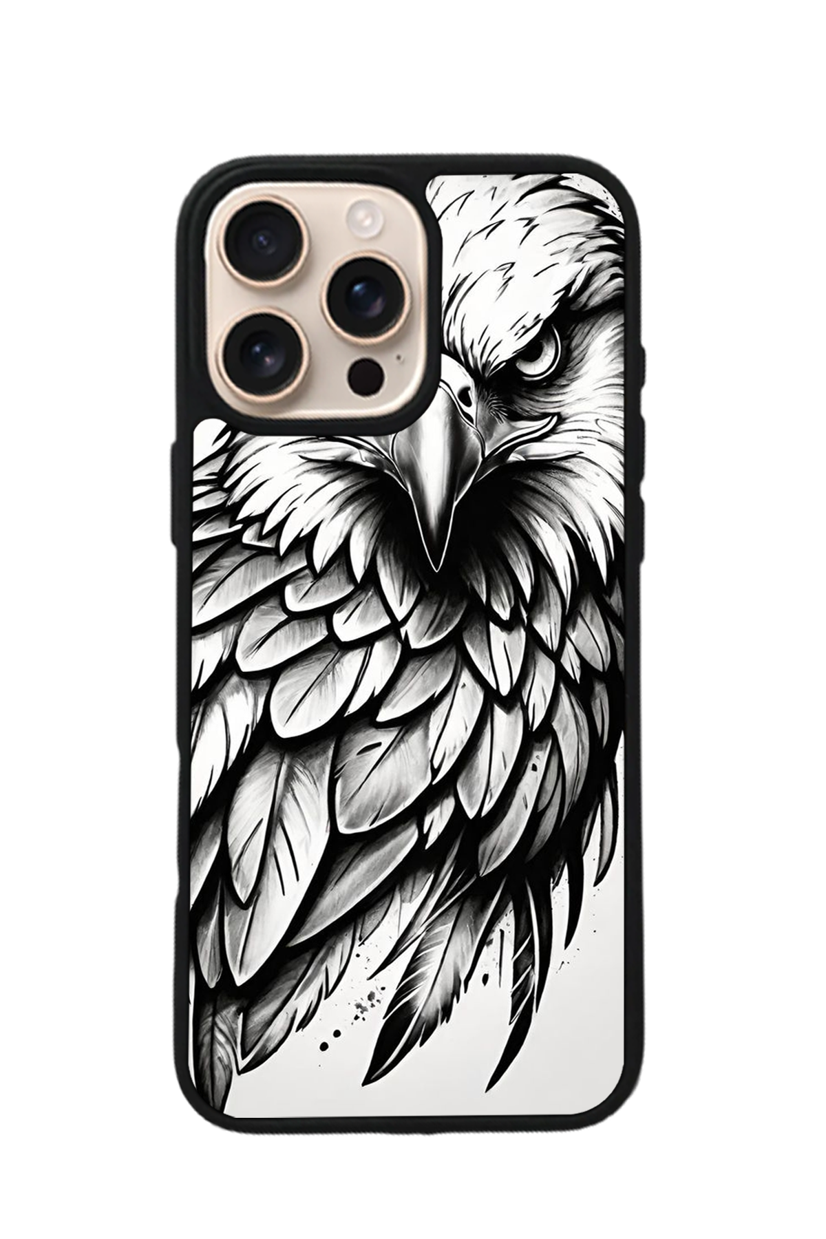 iPhone 16 Pro Uyumlu Besiktas Tasarımlı Glossy Premium Kılıf