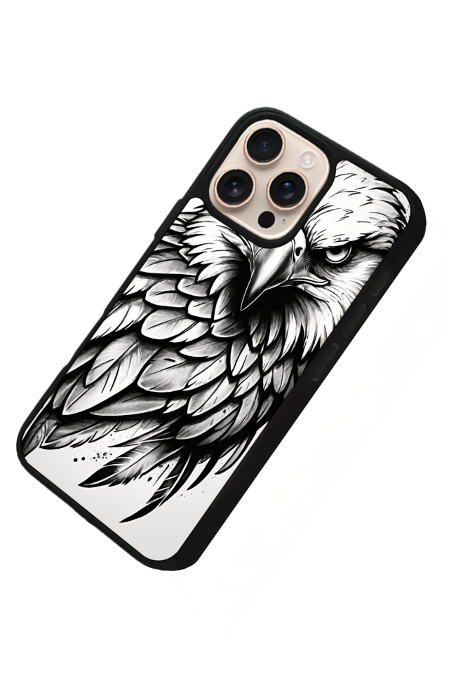 iPhone 16 Pro Uyumlu Besiktas Tasarımlı Glossy Premium Kılıf