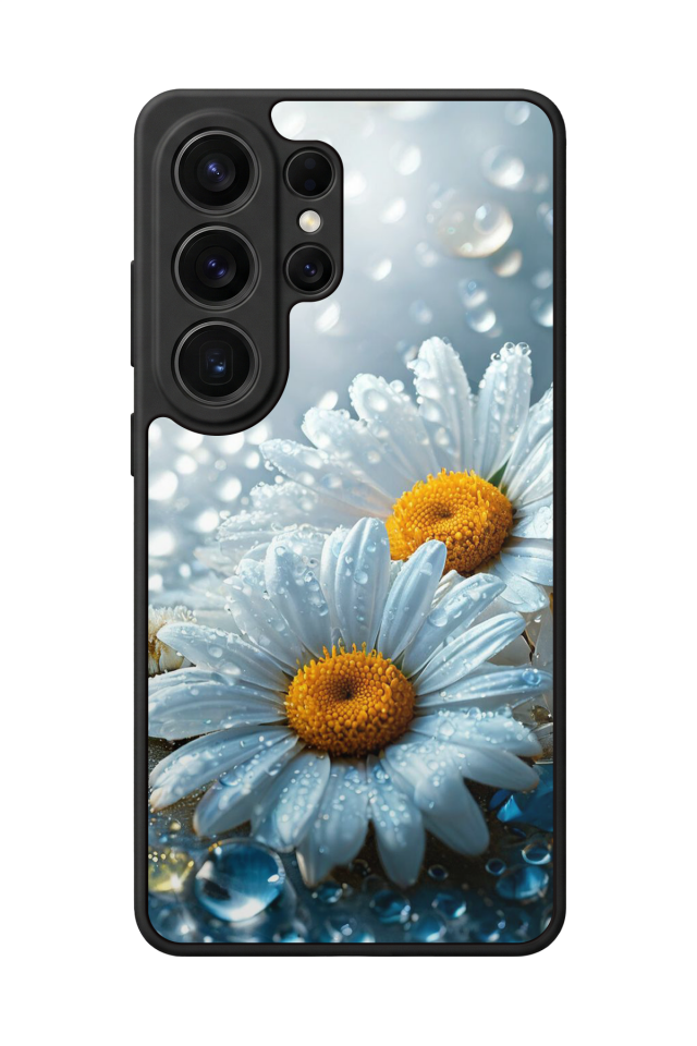 Samsung Galaxy S26 Ultra Uyumlu Cicek Tasarımlı Glossy Premium Kılıf
