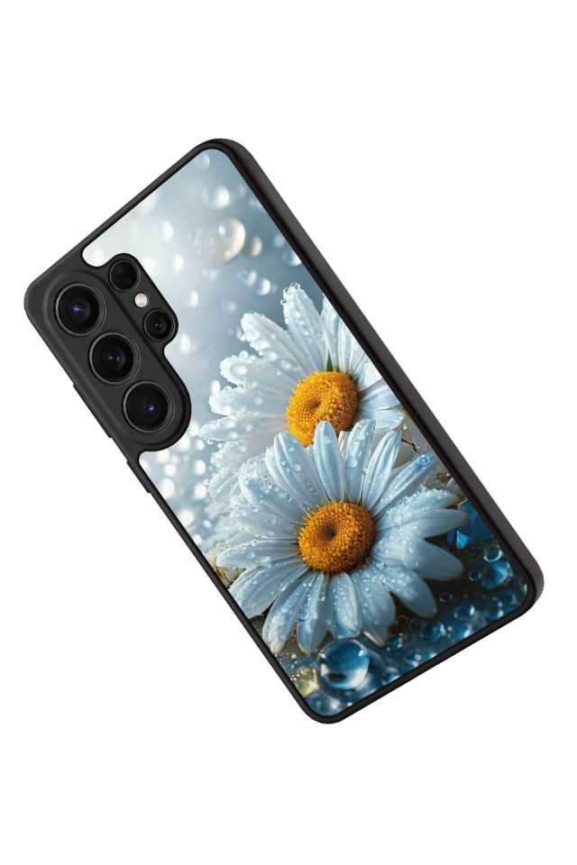 Samsung Galaxy S26 Ultra Uyumlu Cicek Tasarımlı Glossy Premium Kılıf
