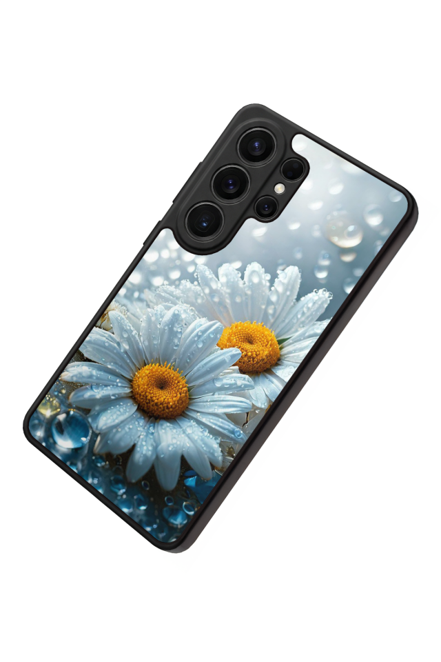 Samsung Galaxy S26 Ultra Uyumlu Cicek Tasarımlı Glossy Premium Kılıf