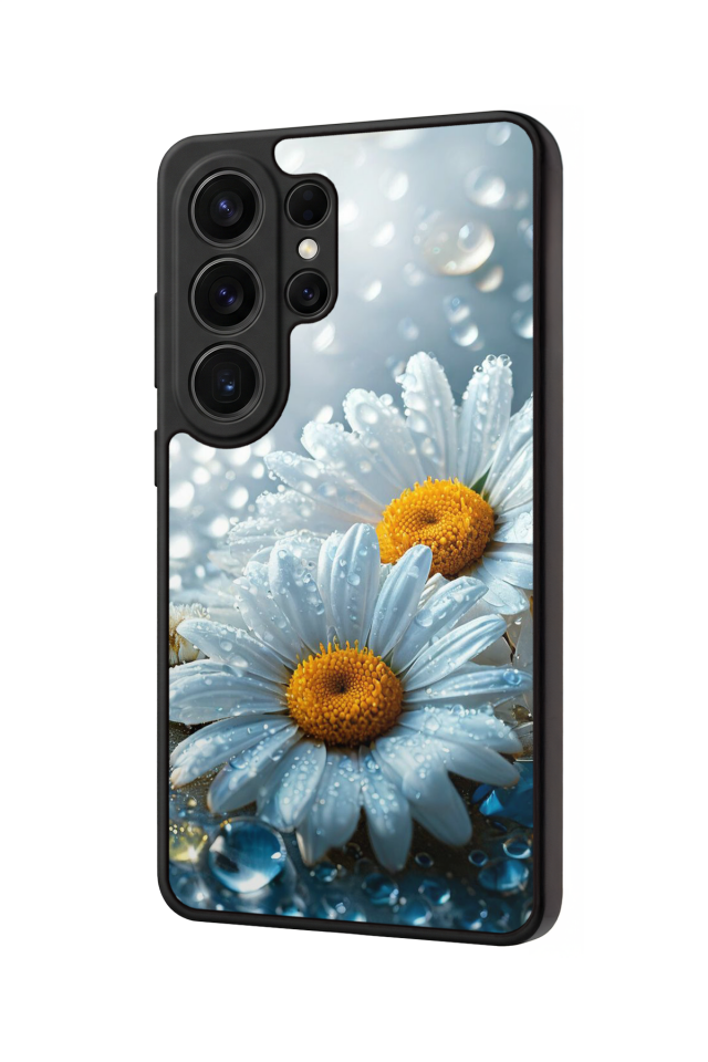 Samsung Galaxy S26 Ultra Uyumlu Cicek Tasarımlı Glossy Premium Kılıf