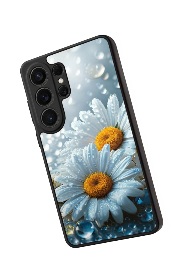 Samsung Galaxy S26 Ultra Uyumlu Cicek Tasarımlı Glossy Premium Kılıf