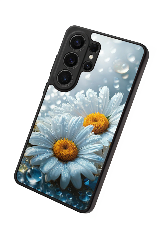 Samsung Galaxy S26 Ultra Uyumlu Cicek Tasarımlı Glossy Premium Kılıf