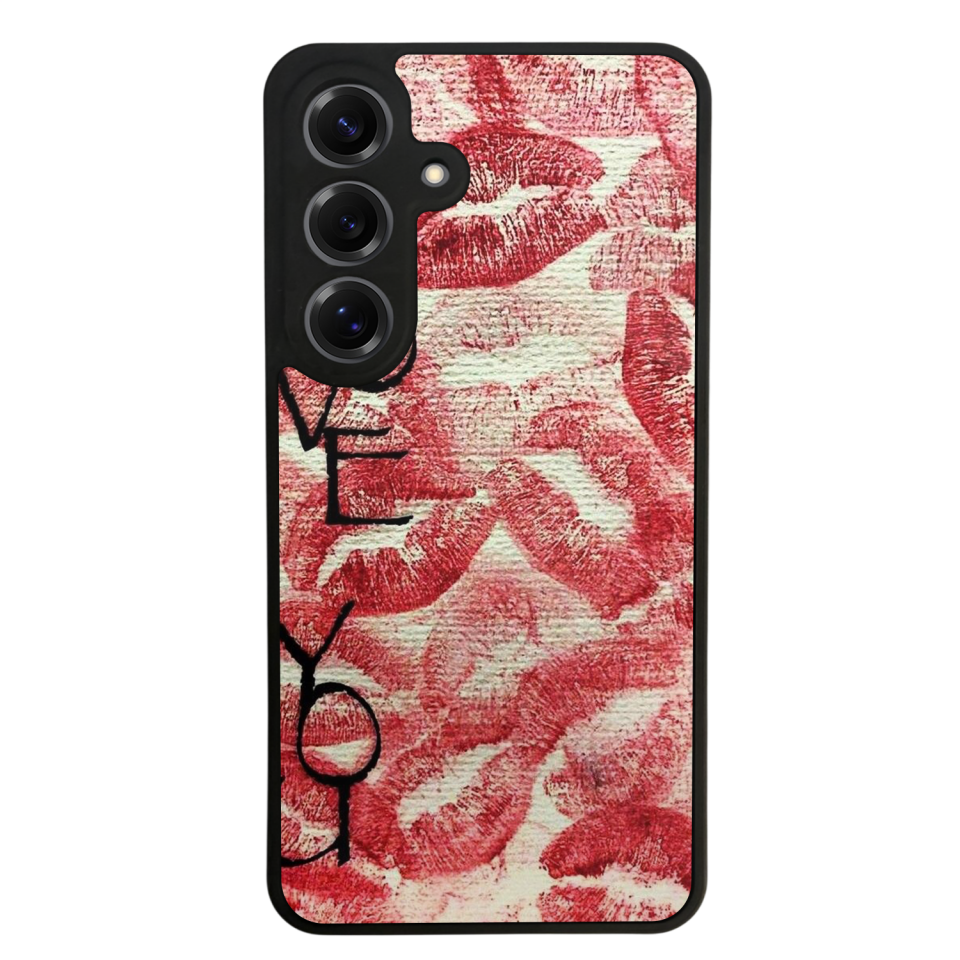 Samsung Galaxy S25 Uyumlu Dudak Tasarımlı Glossy Premium Kılıf