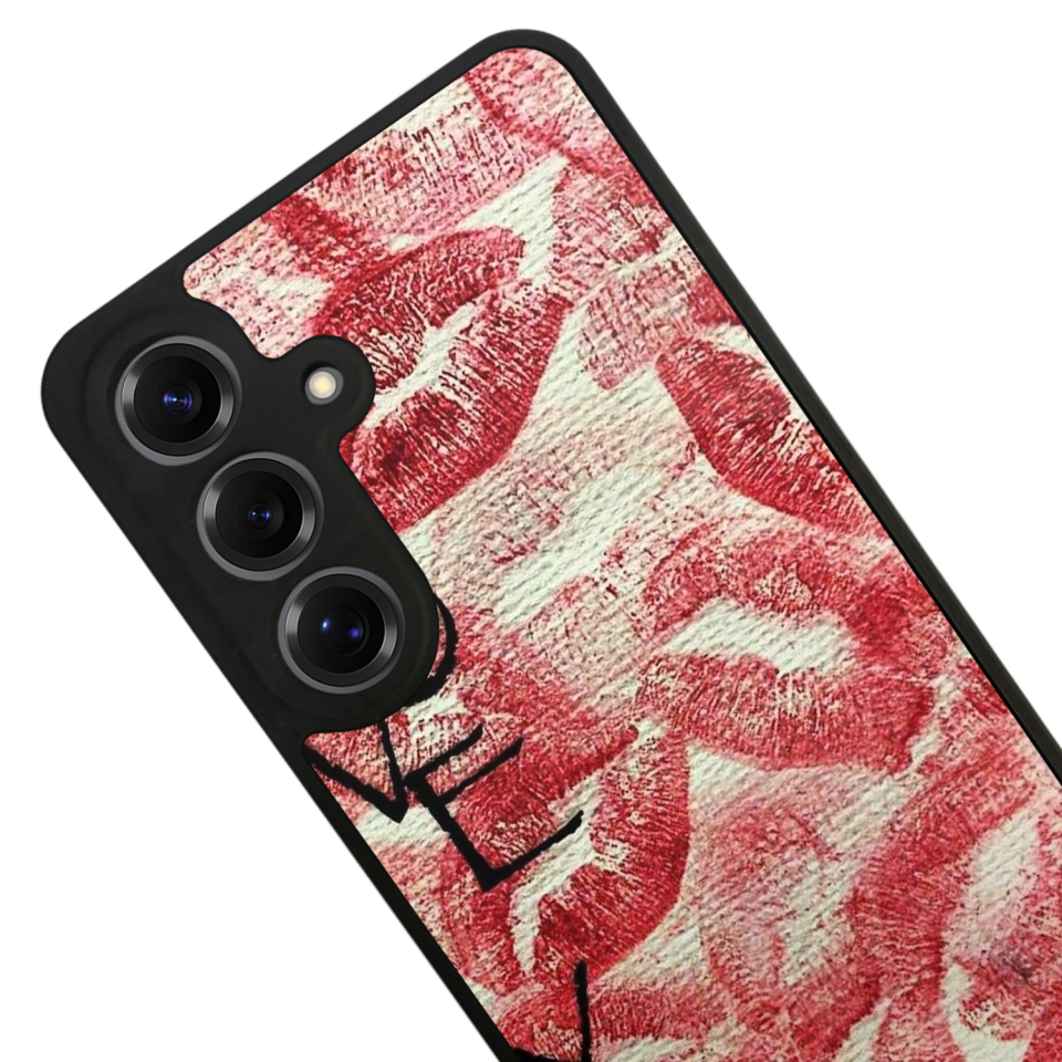Samsung Galaxy S25 Uyumlu Dudak Tasarımlı Glossy Premium Kılıf