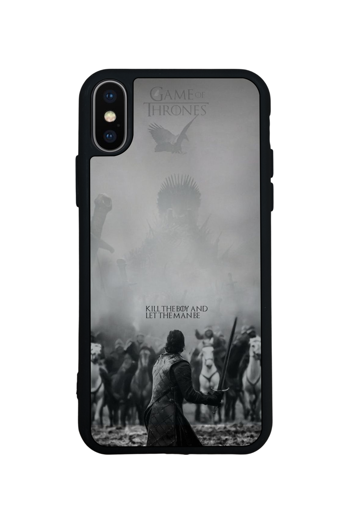 iPhone XS Max Uyumlu GameOfThrones Tasarımlı Glossy Premium Kılıf