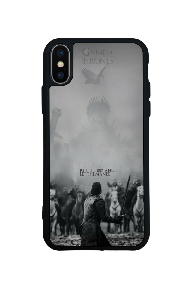 iPhone XS Max Uyumlu GameOfThrones Tasarımlı Glossy Premium Kılıf