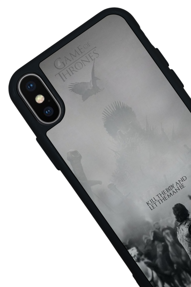 iPhone XS Max Uyumlu GameOfThrones Tasarımlı Glossy Premium Kılıf