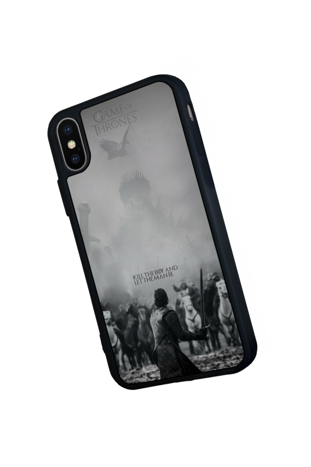 iPhone XS Max Uyumlu GameOfThrones Tasarımlı Glossy Premium Kılıf