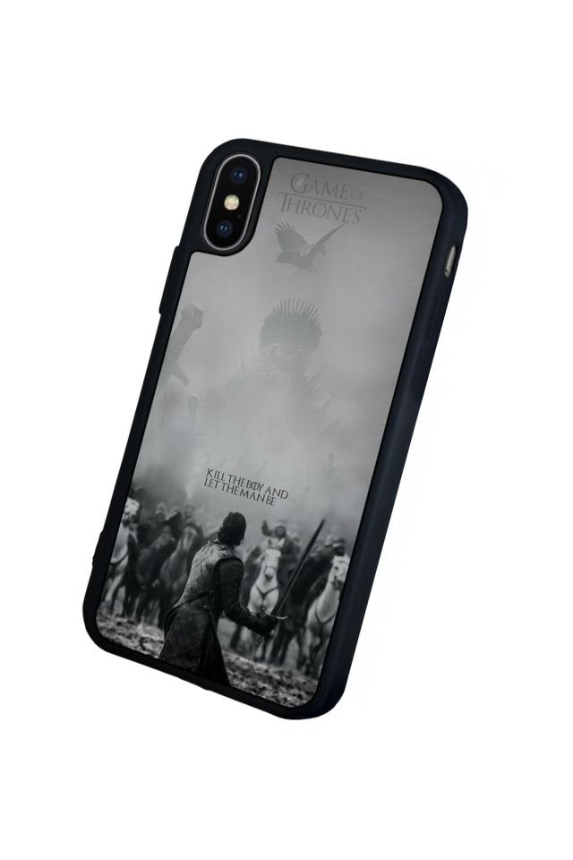 iPhone XS Max Uyumlu GameOfThrones Tasarımlı Glossy Premium Kılıf