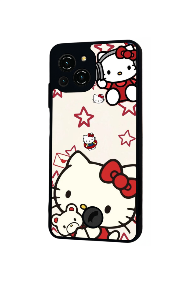 Reeder S23 Pro Max Uyumlu HelloKitty Tasarımlı Glossy Premium Kılıf