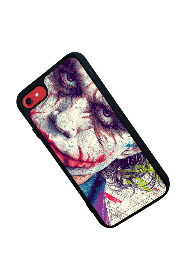 iPhone 8 Uyumlu Joker Tasarımlı Glossy Premium Kılıf