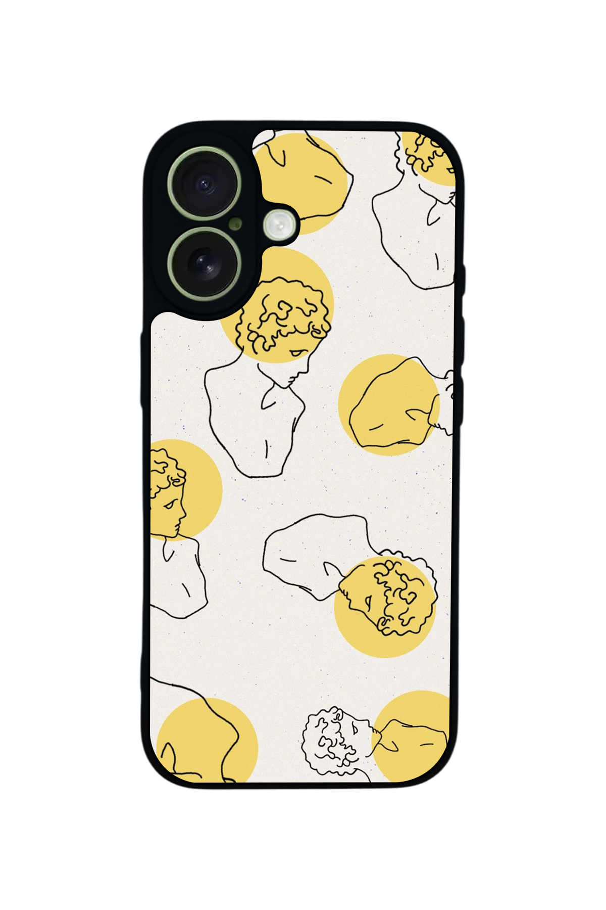 iPhone 17 Uyumlu Line Art Tasarımlı Glossy Premium Kılıf